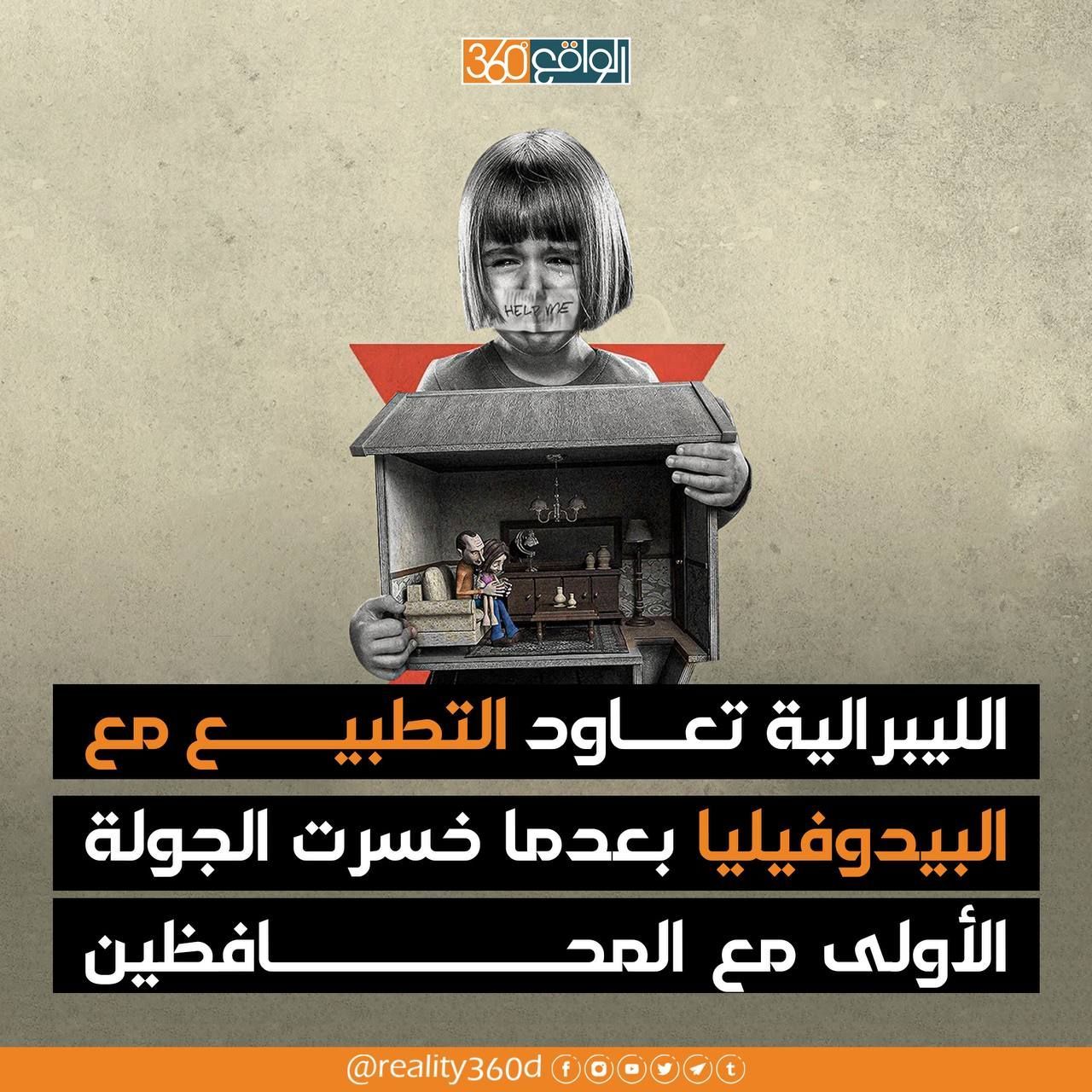الليبرالية تعاود التطبيع مع البيدوفيليا بعدما خسرت الجولة الاولى مع المحافظين