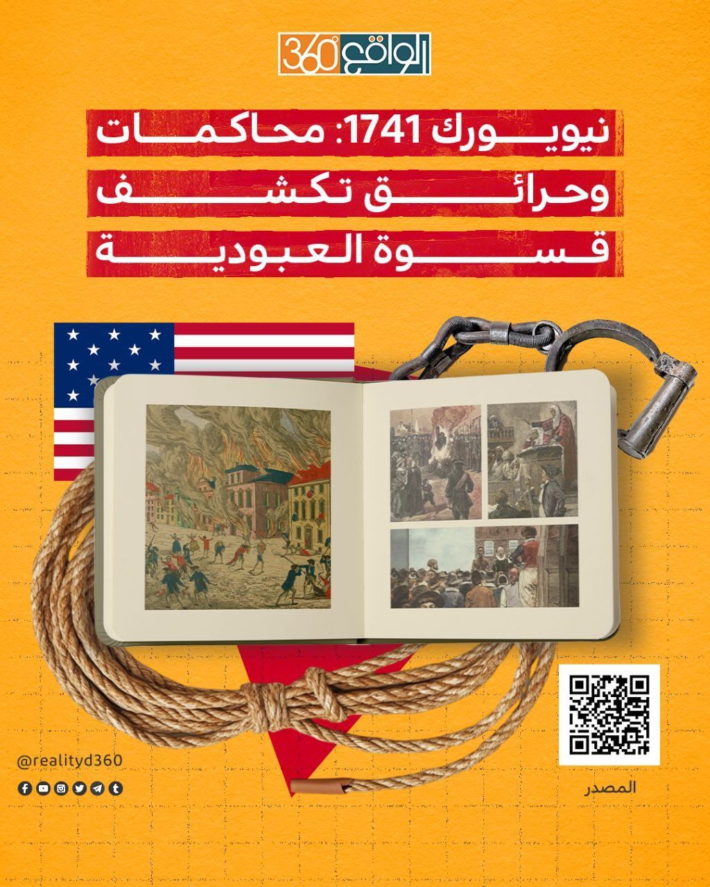 نيويورك 1741: محاكمات وحرائق تكشف قسوة العبودية