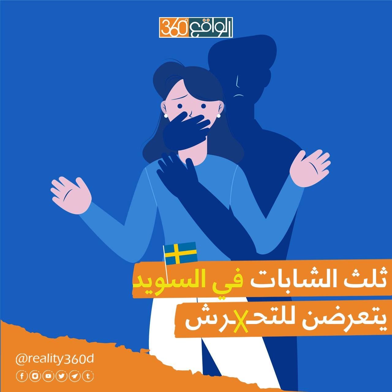 ثلث الشابات في السويد يتعرضن للتحرش