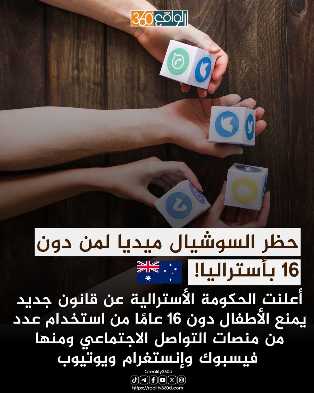 حظر السوشيال ميديا لمن دون 16 بأستراليا!