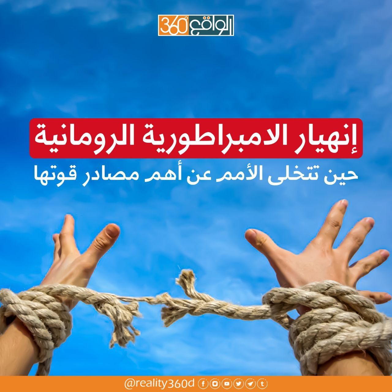 أنهيار الامبراطورية الرومانية