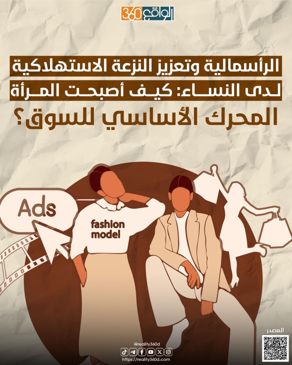الرأسمالية وتعزيز النزعة الاستهلاكية لدى النساء : كيف أصبحت المرأة المحرك الأساسي للسوق؟