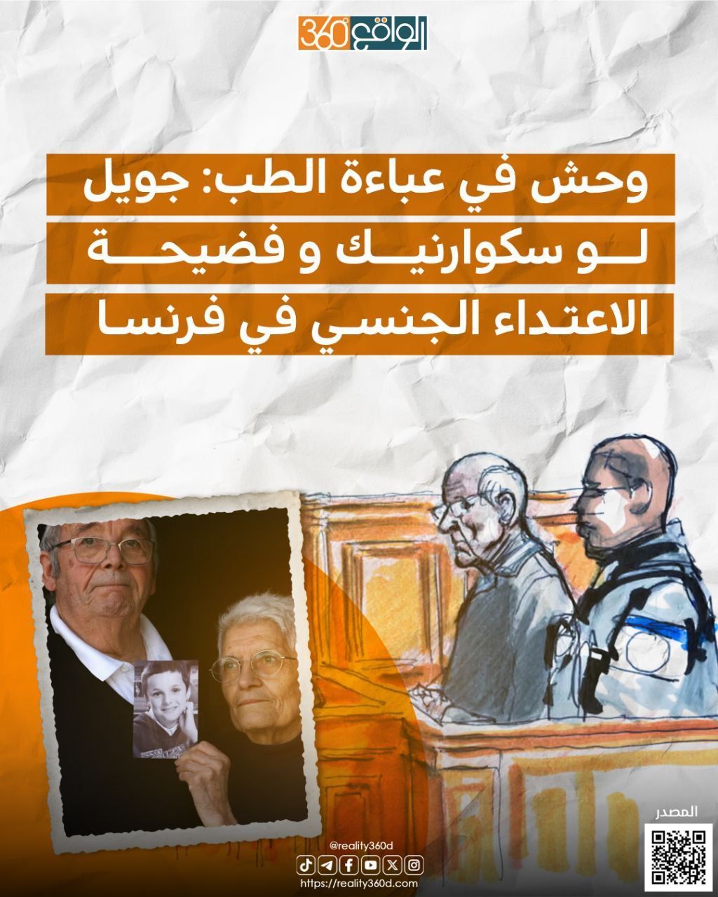 وحش في عباءة الطب: جويل لو سكوارنيك و فضيحة الاعتداء الجنسي في فرنسا