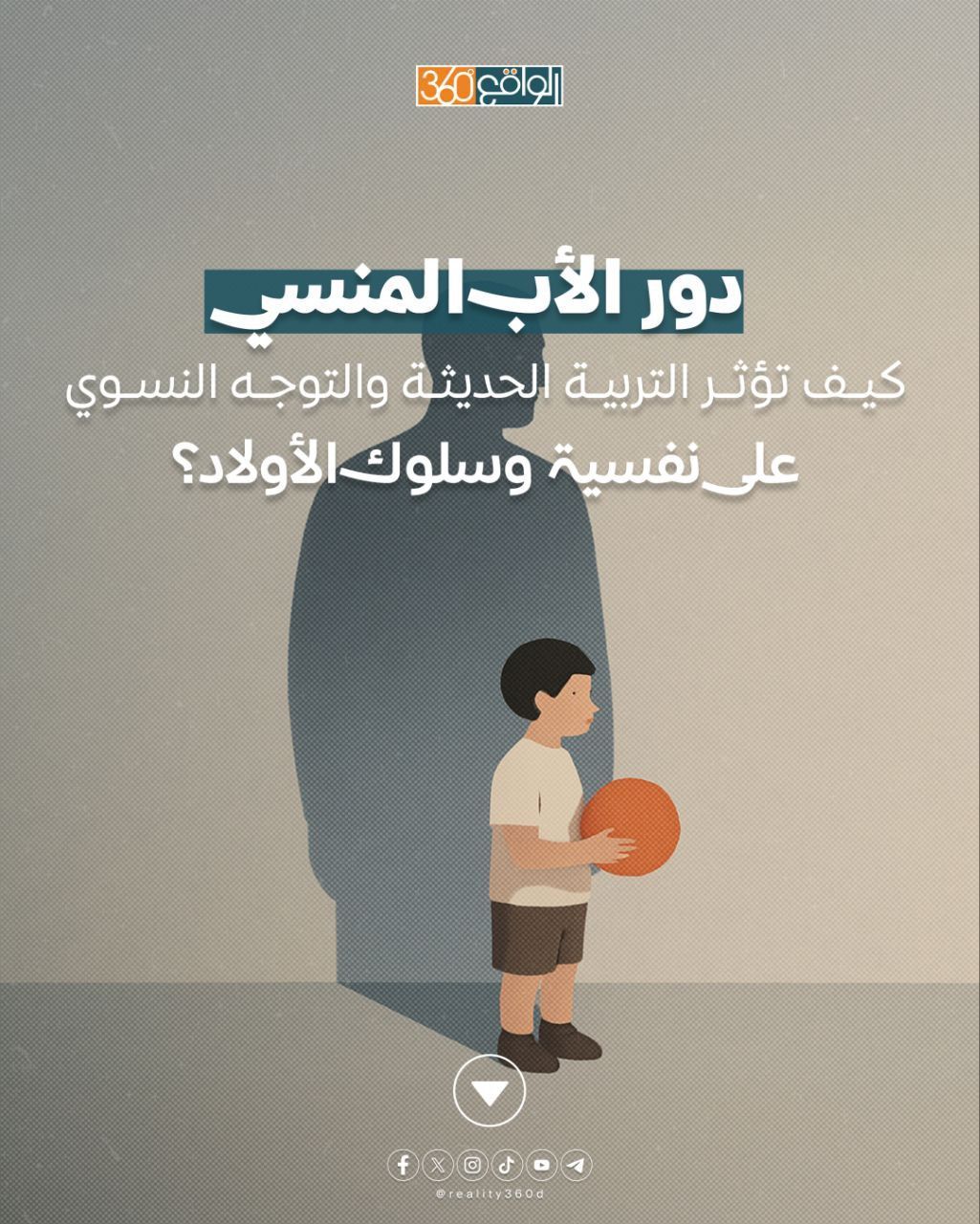 دور الأب المنسي كيف تؤثر التربية الحديثة والتوجه النسوي على نفسية وسلوك الأولاد؟
