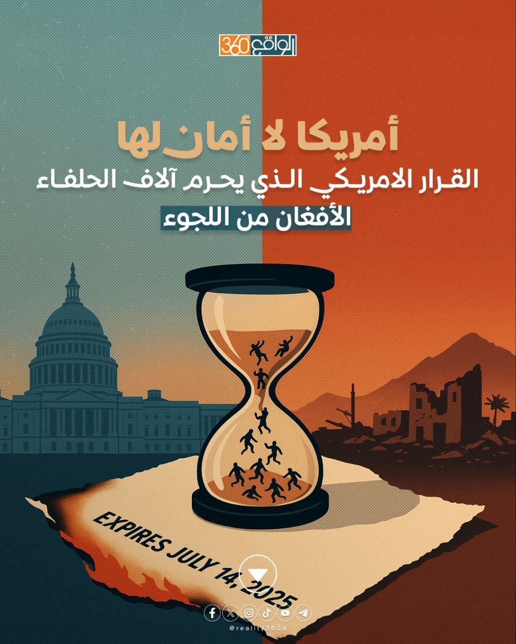 أمريكا لا أمان لها: القرار الامريكي الذي يحرم آلاف الحلفاء الأفغان من اللجوء