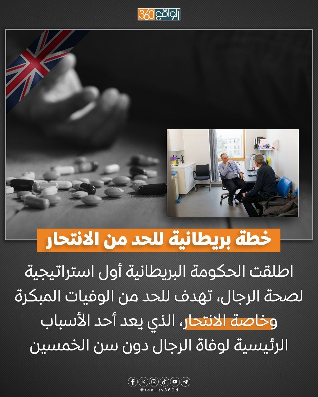 خطة بريطانية للحد من الانتحار